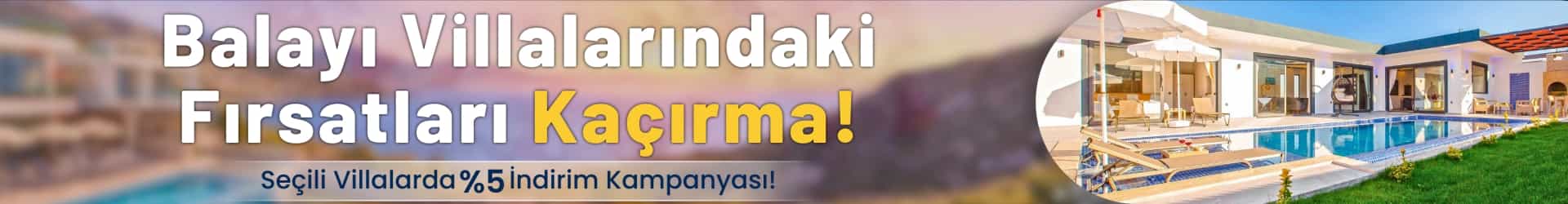 Kiralık Balayı Villaları | Akdenizvillam