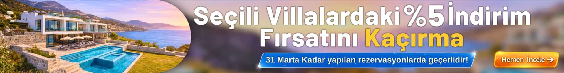 2026 Erken Rezervasyon | Akdenizvillam