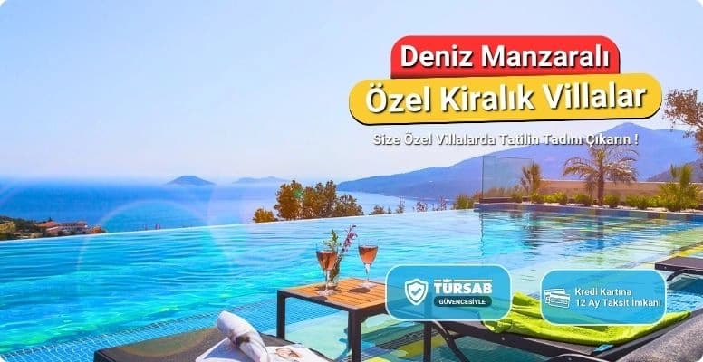 Size Özel  Deniz Mazaralı Kiralık Villalar