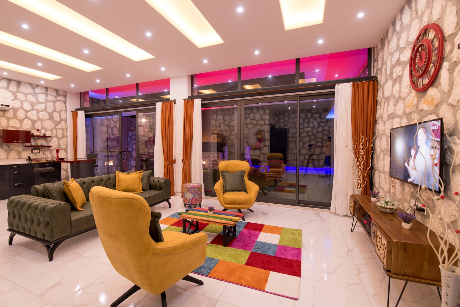 Villa Ay Işığı Korunaklı Havuz 87