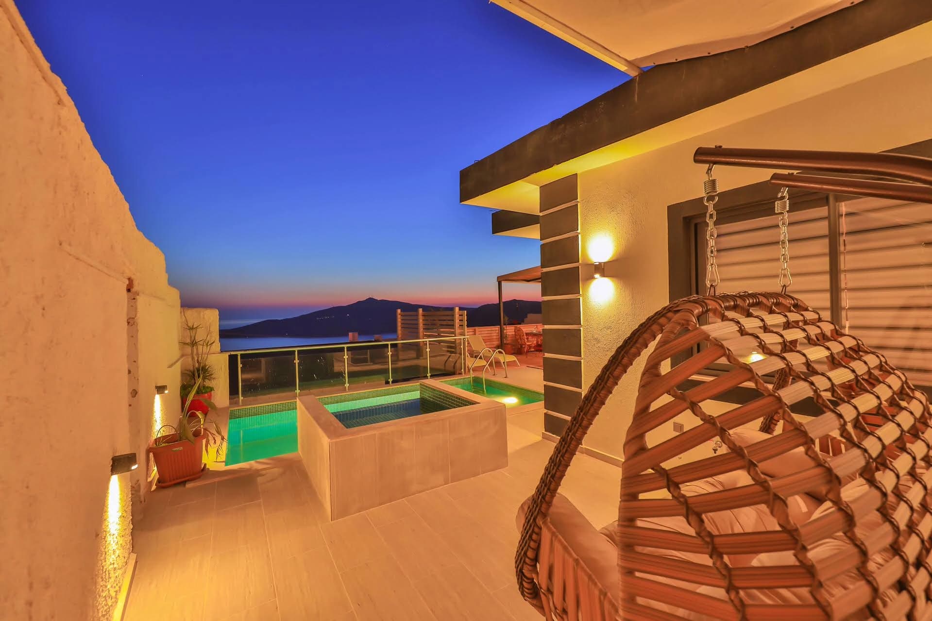 Villa Okyanus 1 Korunaklı Havuz 60