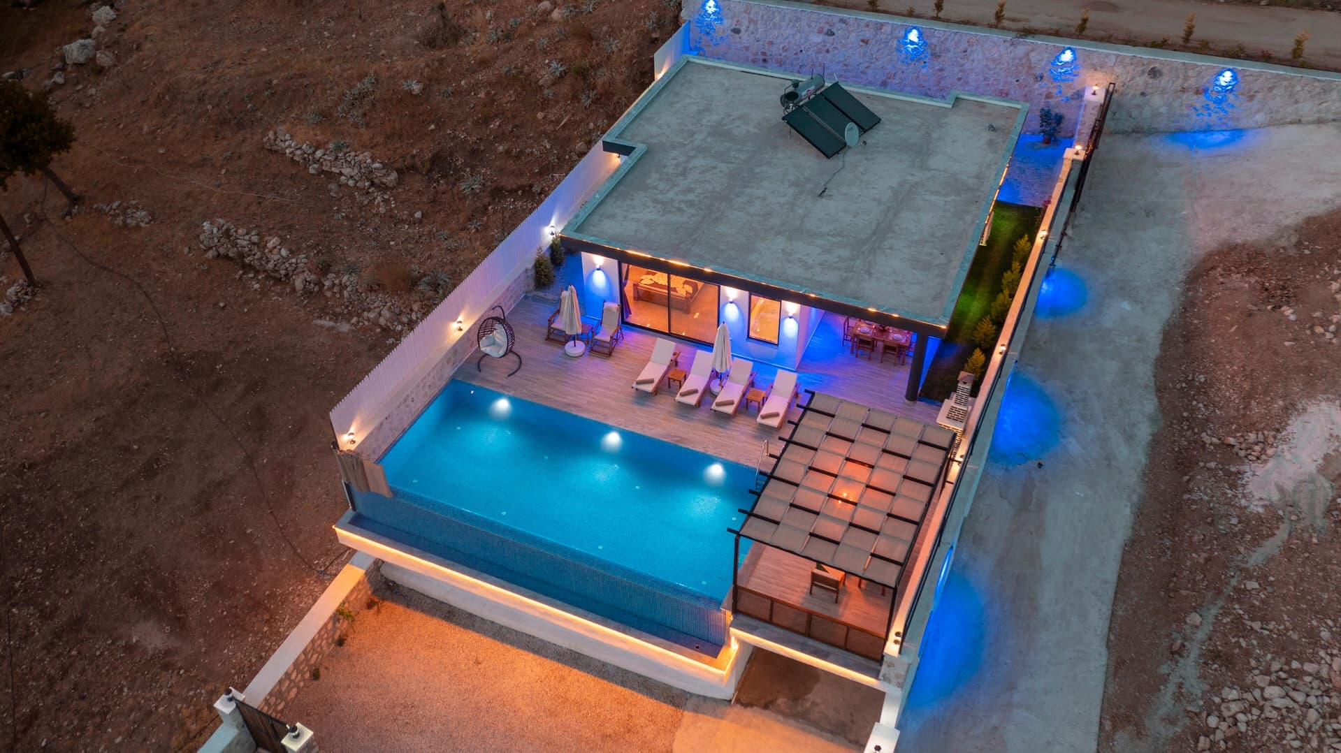 Villa Aklar 2 Korunaklı Havuz 52