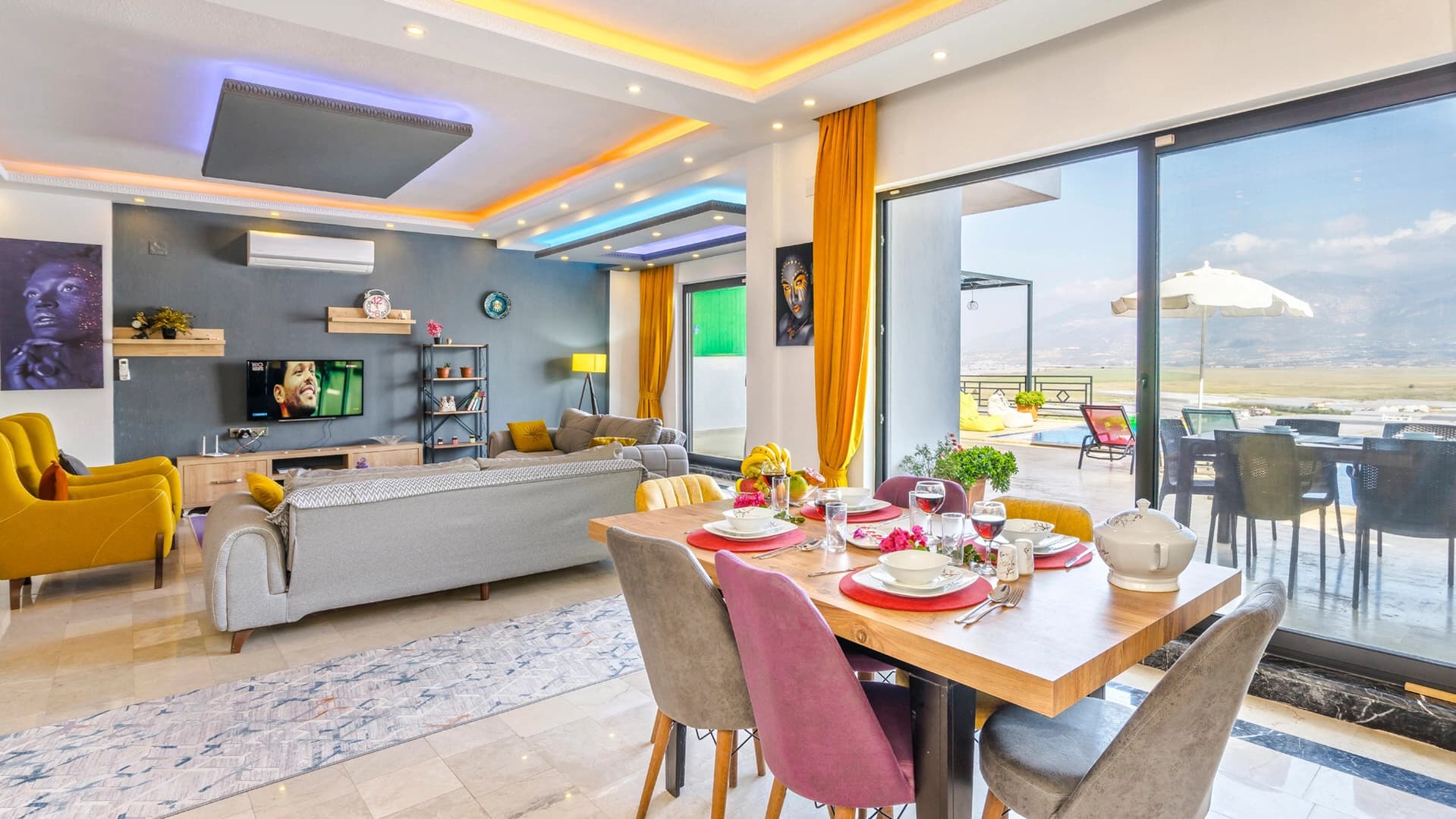 Villa Göktaşı Korunaklı Havuz 52