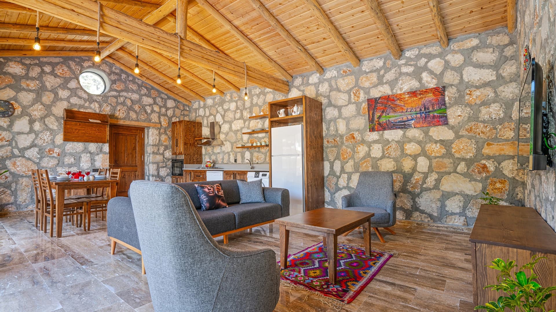 Villa Ege Sarıbelen Korunaklı Havuz 86