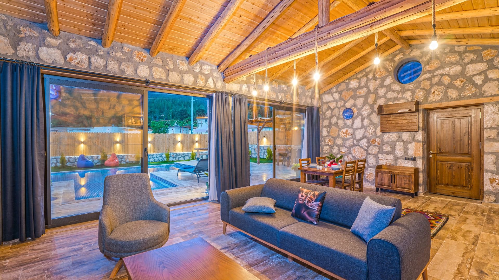 Villa Ege Sarıbelen Korunaklı Havuz 10