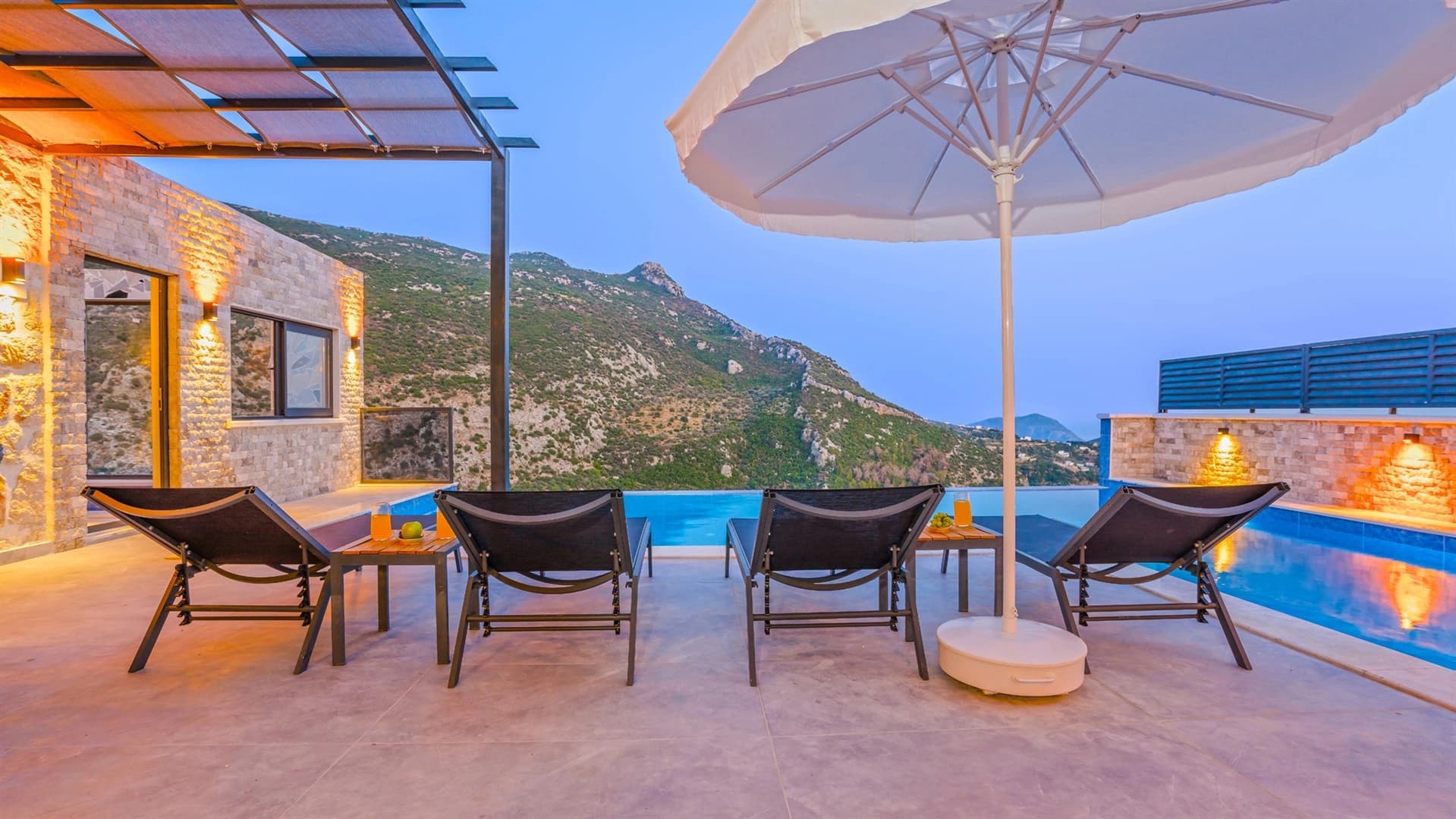 Villa Kartal Tepesi Korunaklı Havuz 78