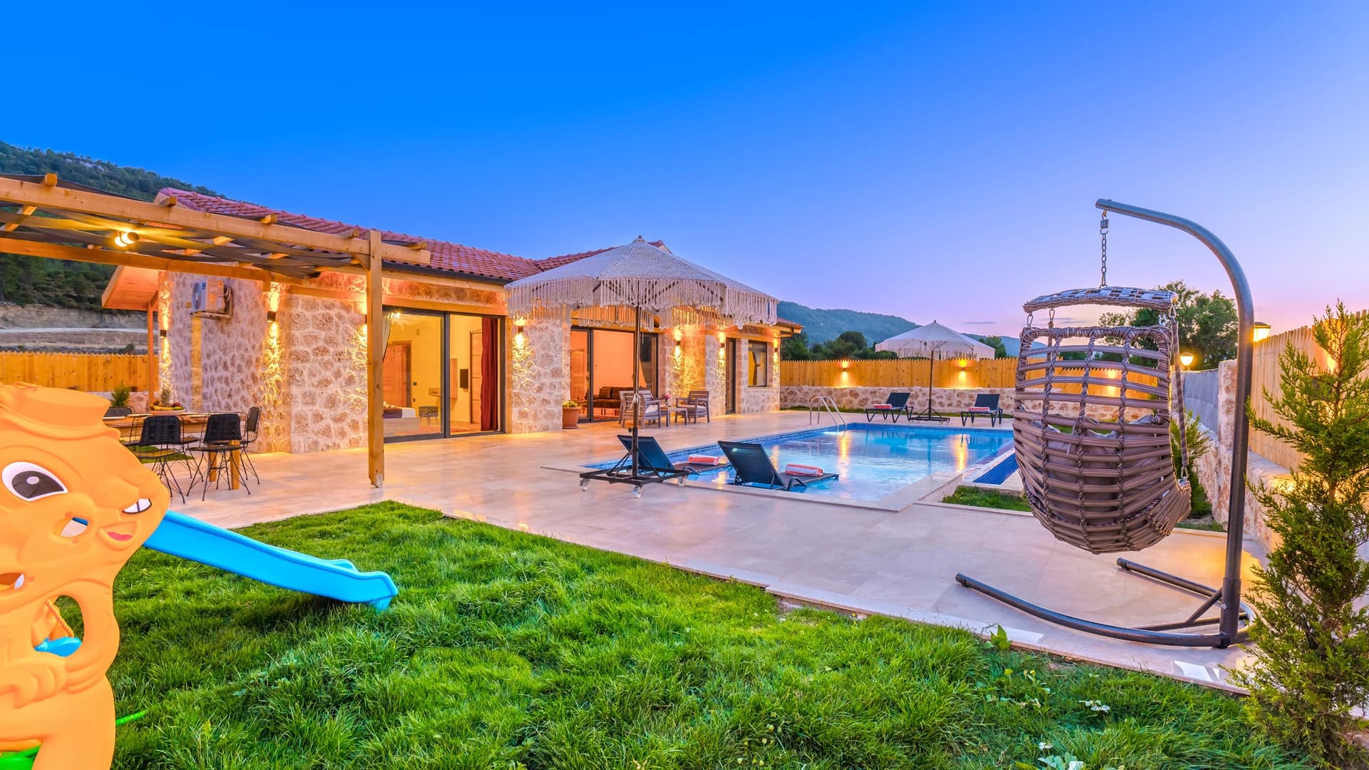 Villa Aras Garden Korunaklı Havuz 48