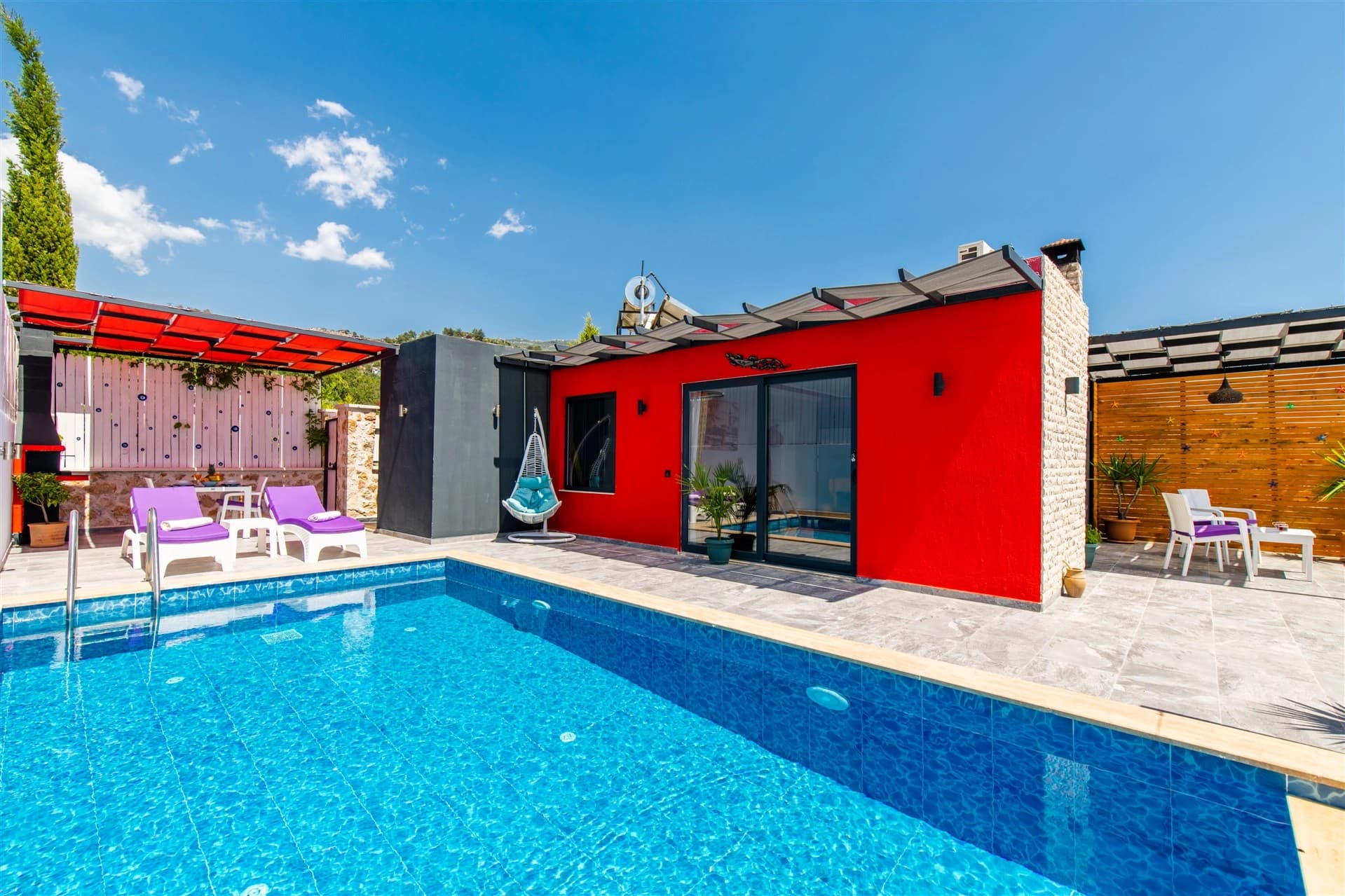 Villa Gece Korunaklı Havuz 27