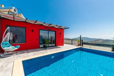 Villa Gece Korunaklı Havuz 41