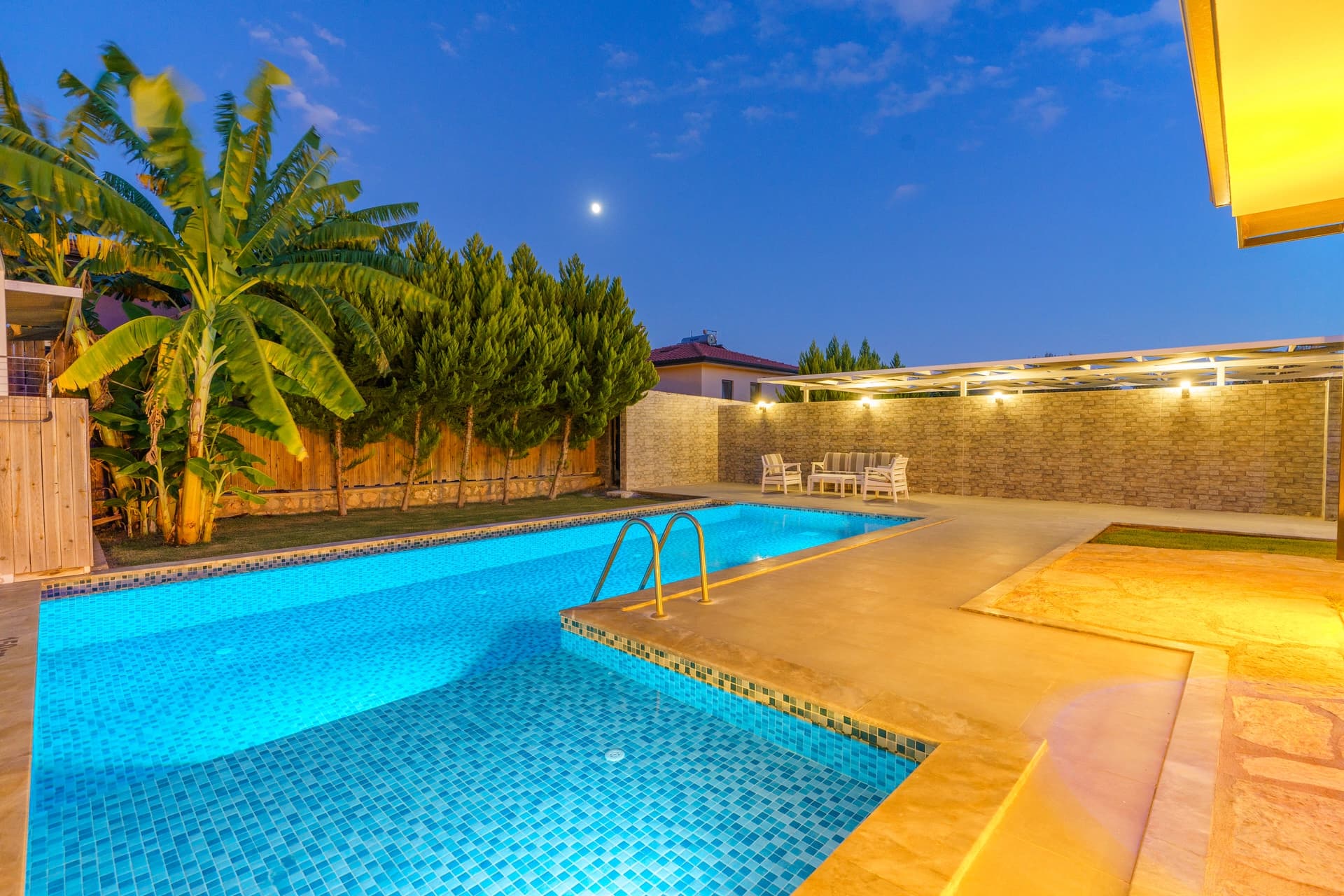 Villa Sazak Uno Korunaklı Havuz 54