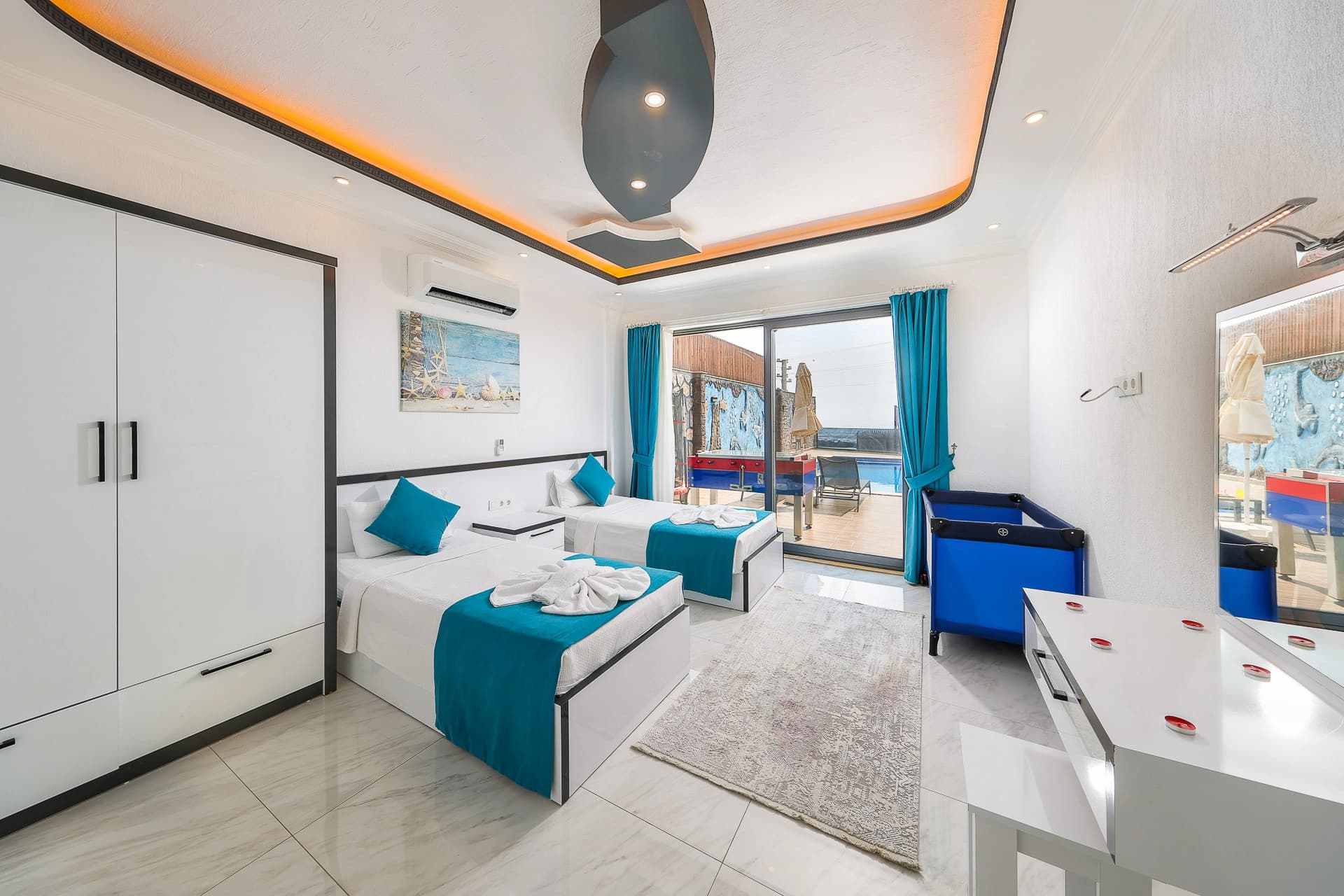 Villa Şeftali Korunaklı Havuz 88