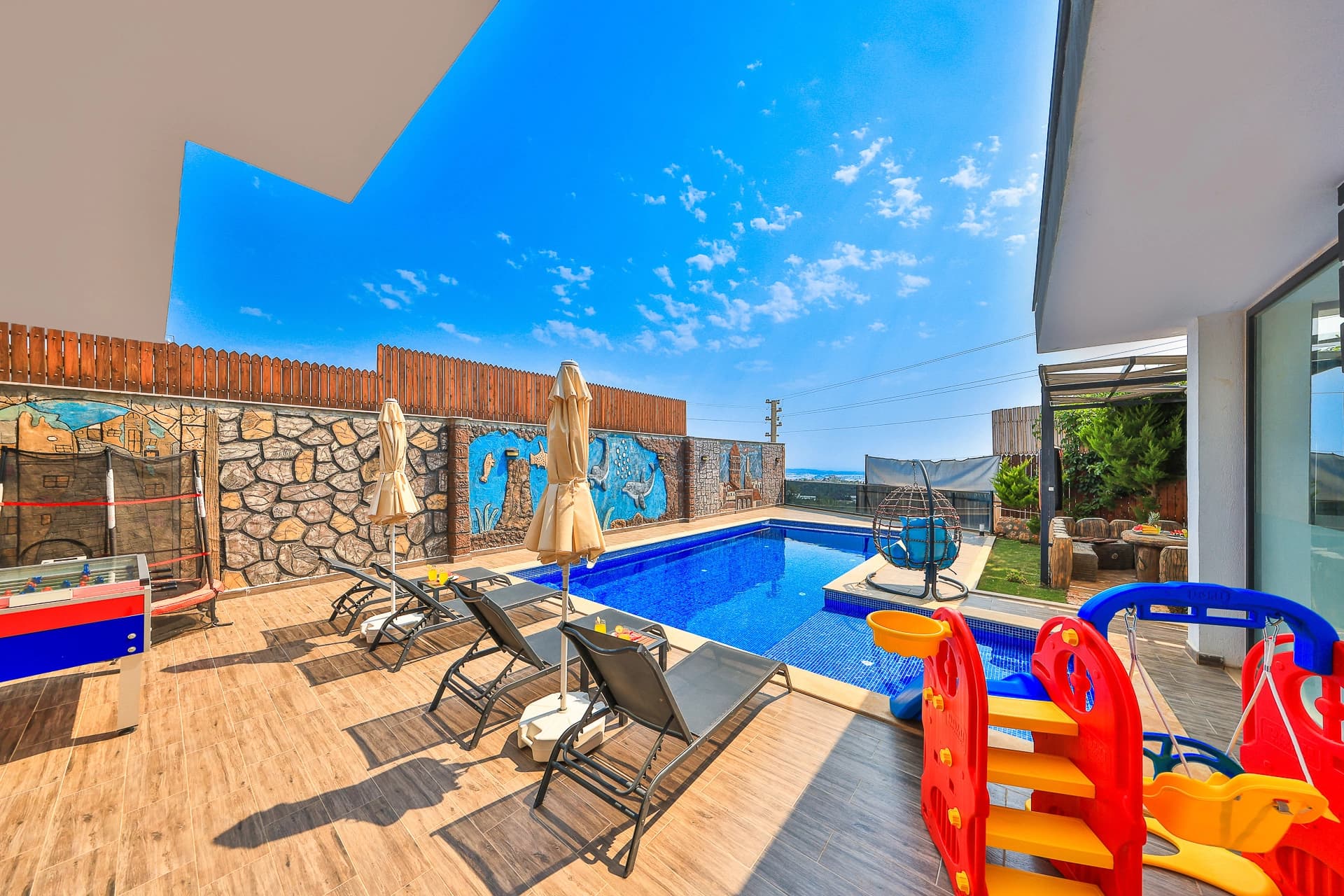 Villa Şeftali Korunaklı Havuz 30