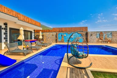 Villa Şeftali Korunaklı Havuz 58