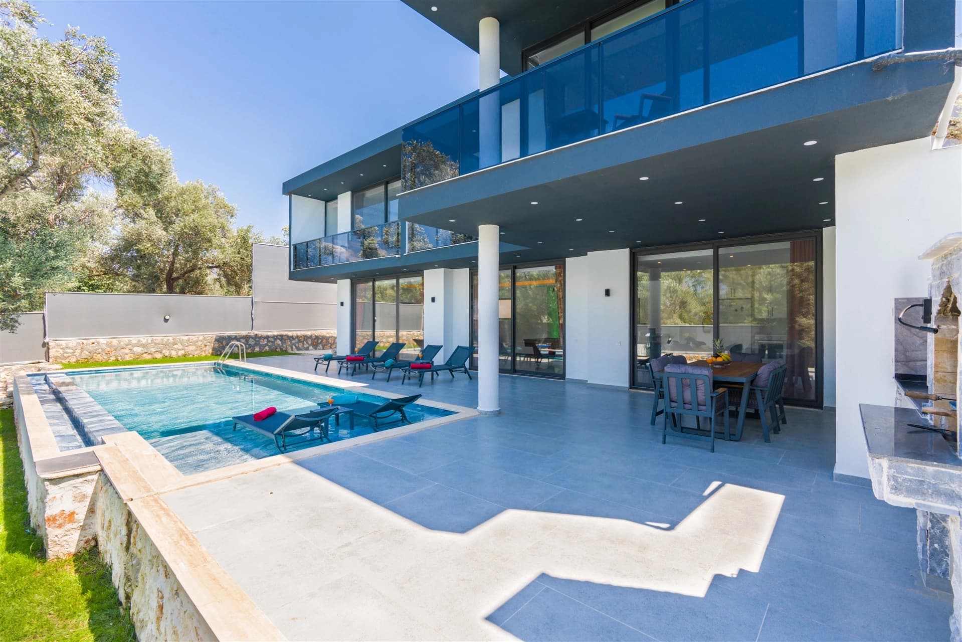 Villa Okaliptus Patara Korunaklı Havuz 95