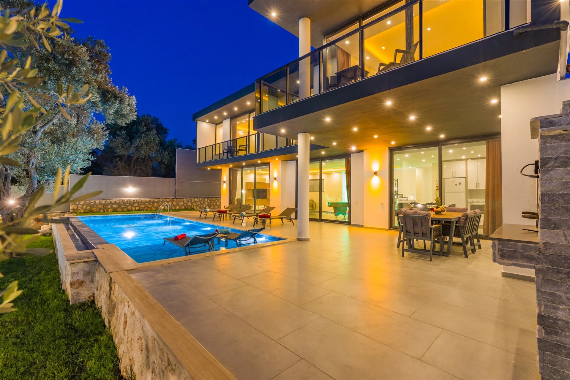 Villa Okaliptus Patara Korunaklı Havuz 75