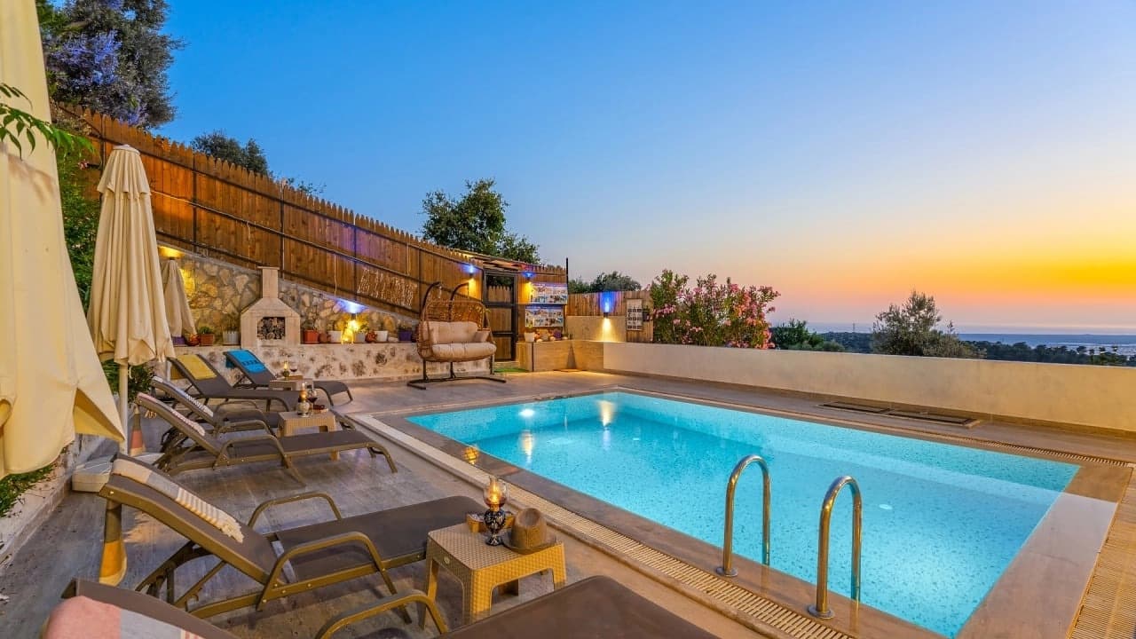 Villa Donna 1 Özel Havuzlu 44